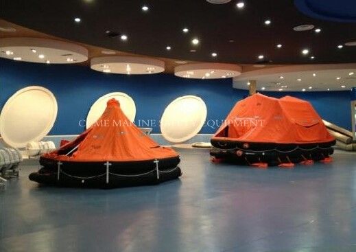 Porcelana Solas Davit lanzó una balsa salvavidas inflable proveedor