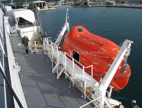 Porcelana Barco marino tipo Davits proveedor