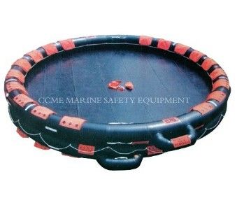 Porcelana Balsa salvavidas inflable abierta reversible aprobada por SOLAS proveedor