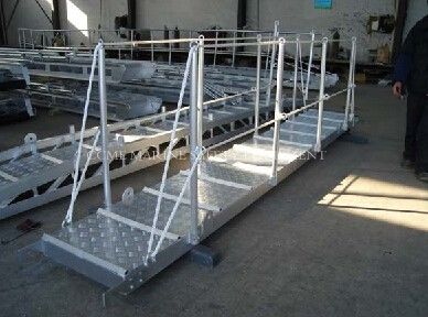 Porcelana Pasarelas marinas Pasarelas de buques Pasarelas de barcos de aluminio proveedor