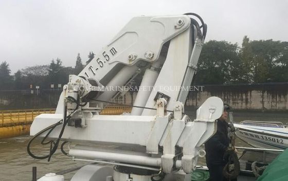 Porcelana Grúa articulada marina eléctrica hidráulica proveedor