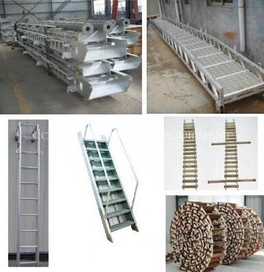 Escalera de muelle, pasarela, escalera de cuerda, escala de piloto para barco proveedor