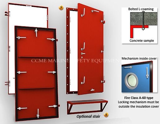 Marine Weathertight Steel Door proveedor