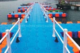 Cubo flotante para muelle flotante de HDPE, pontón flotante, puente flotante, casa flotante proveedor