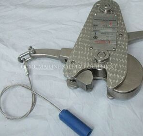 Cano de liberación automática manual de 35KN/37KN para embarcaciones de rescate proveedor