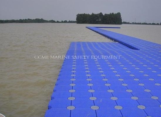 Pontón flotante de plástico para marinas, muelles flotantes de HDPE, flotadores de pontones de plástico proveedor