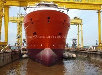 Salchichas de salvamento de barcos marinos, reparación de barcos, bolsa de aire flotante, airbags de amarre proveedor
