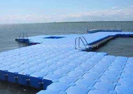 Cubo de pontón flotante PE Plataforma flotante para botes y jet ski proveedor