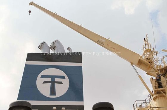 Grúa marina grúa marina eléctrica hidráulica Davit proveedor