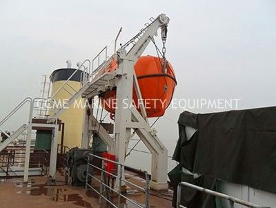 Marine Gravity Luffing Arm Type Life Boat Davit proveedor