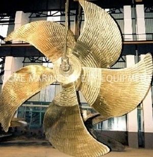 Hélices de bronce para barcos marinos tipo 4 palas proveedor