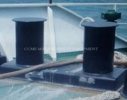 Bollard Doble de Acero Fundido para Amarre Marino proveedor