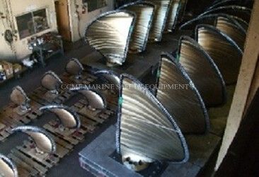 Hélices de bronce para barcos marinos tipo 4 palas proveedor