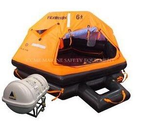 Marine Throw Over Type Life Raft Davit Launched Type Solas Life Rafts proveedor