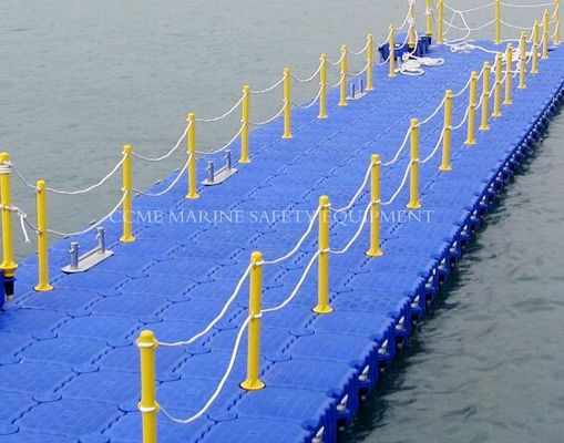 Pontoon flotante de plástico de HDPE Marina Puente flotante flotante proveedor