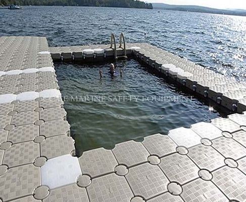 Pontoon flotante de plástico de HDPE Marina Puente flotante flotante proveedor