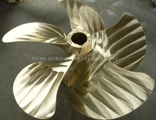 Hélice de bronce Material de cobre Hélices marinas de paso fijo de 4 hélices proveedor