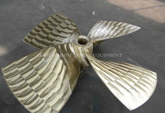Hélice de bronce Material de cobre Hélices marinas de paso fijo de 4 hélices proveedor