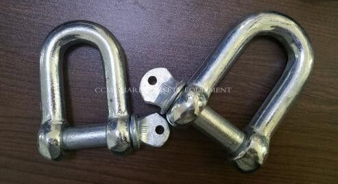 Grillete tipo arco marino, grillete tipo D, placa de ojo marino con Base Rectangular para soldadura proveedor