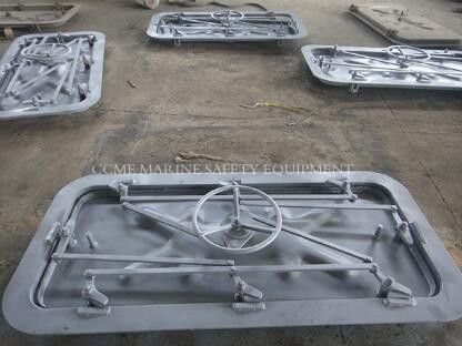 Puerta de acceso de hoja única de acción rápida marina Puerta impermeable a fuego marina A60 proveedor