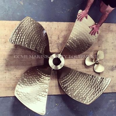 Hélices de bronce para barcos marinos tipo 4 palas proveedor